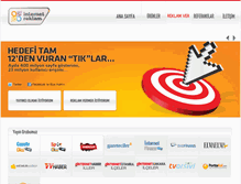 Tablet Screenshot of internetreklam.com